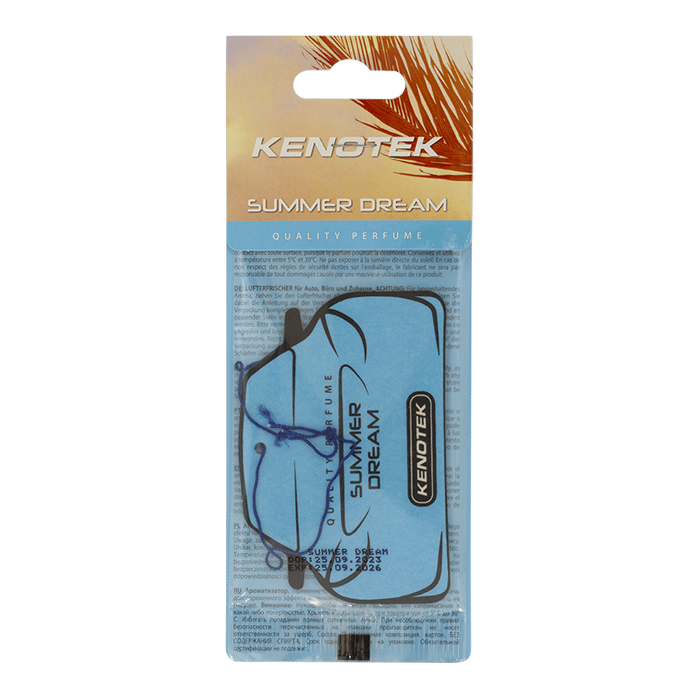 Kenotek Geurkaartje Summer Dream
