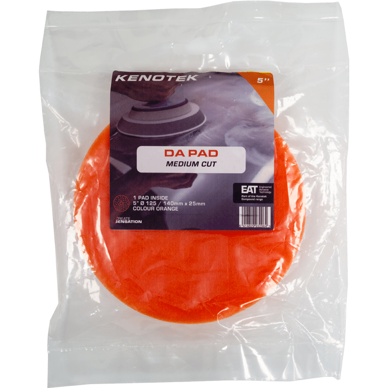 Kenotek Polijstpad Medium Cut (125mm, excentrisch)