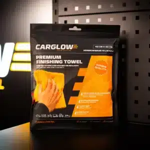 CARGLOW Premium Finishing Towel in verpakking