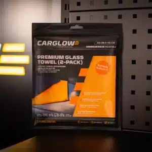 CARGLOW Premium Glass Towel glasdoeken in verpakking