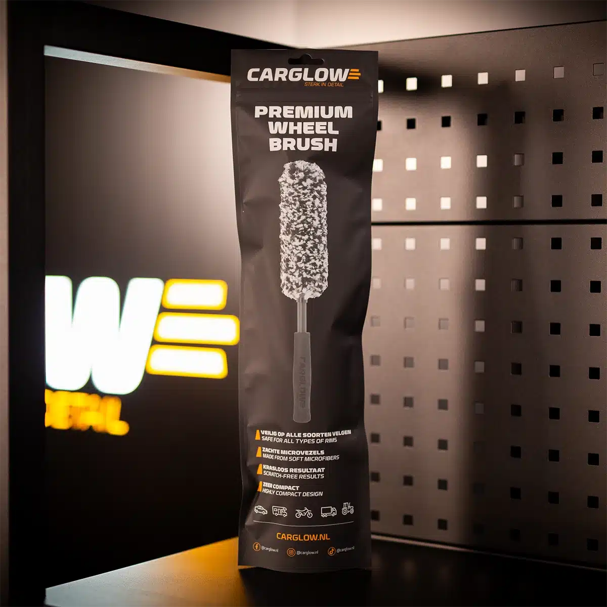 CARGLOW Premium Wheel Brush verpakking los