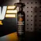 CARGLOW Premium Glass Cleaner fles met CARGLOW-logo op de achtergrond