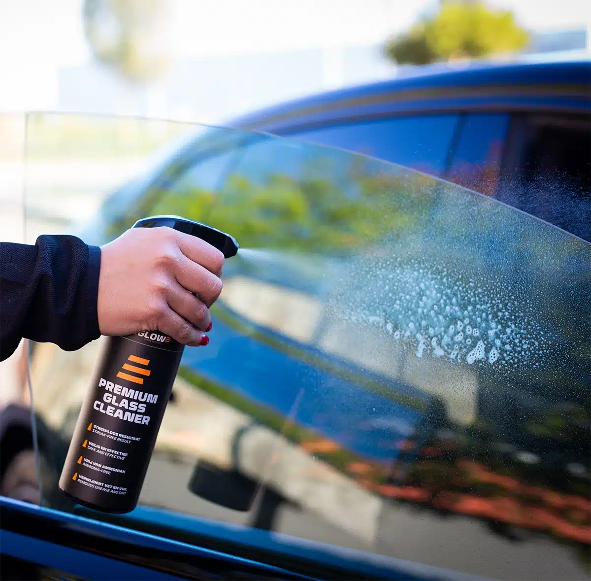 CARGLOW Premium Glass Cleaner voor de auto